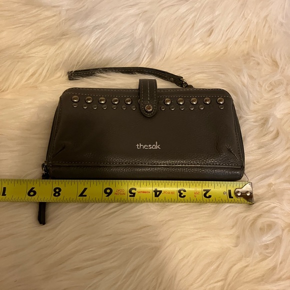 The Sak Gray Wallet with Stud Accents - Picture 4 of 6